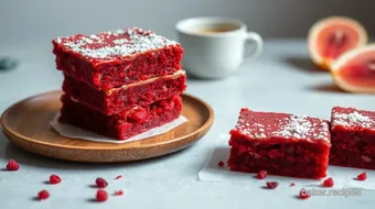 Baking Red Velvet Layer Bars Indulgently