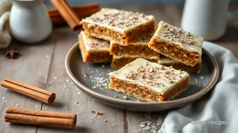 Baking White Chocolate Cinnamon Bars