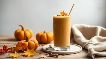 Blend Pumpkin Creamy Autumn Smoothie