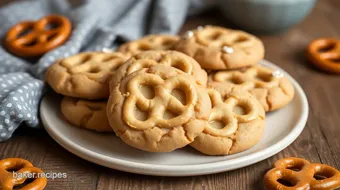 Bake Butterscotch Pretzel Cookies Easy Treats