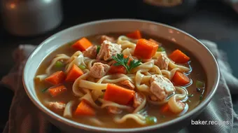 Cozy Chicken Egg Noodle Soup: My Family’s Comfort Classic Recipe recipe card