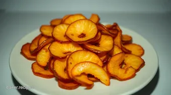 Delicious Apple Chips Recipe: A Simple & Guilt-Free Snack recipe card