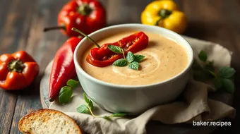 Roasting Red Peppers for Creamy Soup