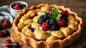 Bake Triple Berry Pie - A Summer Delight