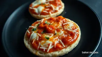 Deliciously Easy English Muffin Pizzas: A Family Favourite Snack recipe card