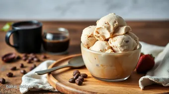 No-Churn Coffee Ice Cream - Simple & Delicious