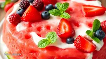 Easy Watermelon Cake - A Refreshing Delight