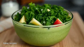 Easy & Refreshing Kale Smoothie Recipe: My Go-To Green Glory Blend recipe card
