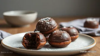 Baked Chocolate Donut Holes - Fluffy & Delicious