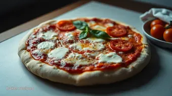 Heavenly Pizza with Ricotta Cheese: A Slice of Italian Comfort recipe card