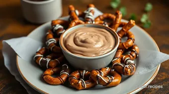 Dip Chocolate-Covered Pretzels for Parties