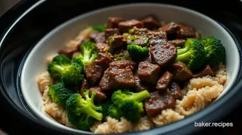 Delicious Keto Crockpot Meals: Easy Beef and Broccoli Recipe recipe card