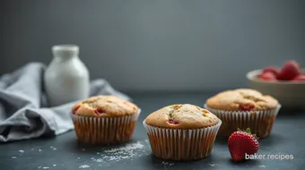 Bake Strawberry Muffins with Guilt-Free Delight