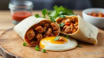 Ultimate Spicy Sausage Breakfast Burritos: A Delicious Way to Start Your Day! recipe card