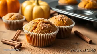 Bake Mini Pumpkin Muffins with Cinnamon Sugar