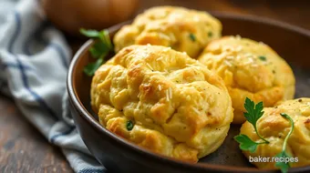 Bake Zucchini Biscuits with Parmesan Cheese