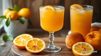 Blend Peach Lemonade with Cardamom Flavor