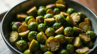 Perfectly Roasted Brussels Sprouts: My Easy, Crunchy Method recipe card