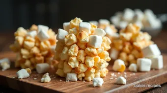 Pop Corn Crunch with Buttery Marshmallow Treats