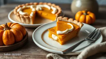 Bake Pumpkin Tarte with Creamy Filling