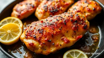 Quick Pan-Seared Chicken with Lemon Zest