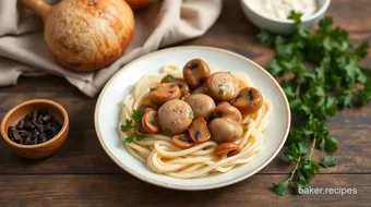 Sautéed Sausage Mushroom Comfort Dish