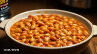 How to Make Sweet and Savory Bush's Vegetarian Baked Beans Delight recipe card