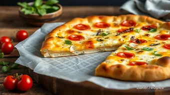 Bake Focaccia Pizza: Quick & Flavorful Delight