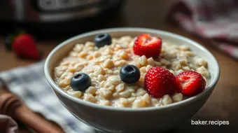 Velvety Pressure Cooker Steel Cut Oats: A Breakfast Classic Reimagined recipe card