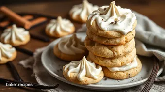 Bake Whipped Cookies with Vanilla Beans