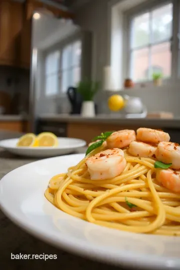 30-Minute Lemon Garlic Shrimp Pasta steps