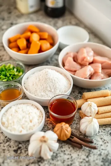 4oz Honey Garlic Glazed Chicken Bites ingredients