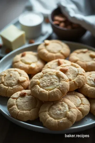 Almond Delight Cookies presentation