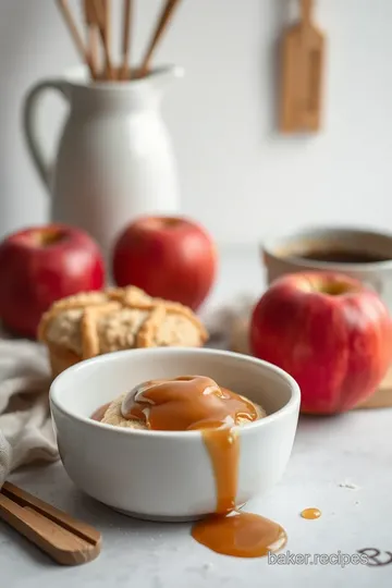 Apple Cinnamon Scones with Caramel ingredients