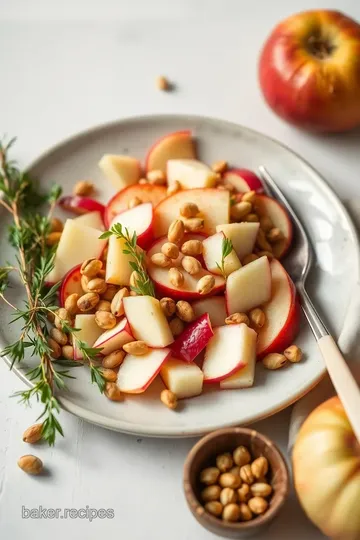 Apple Fennel Salad with Pistachios ingredients