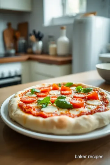 Classic Margherita Pizza steps