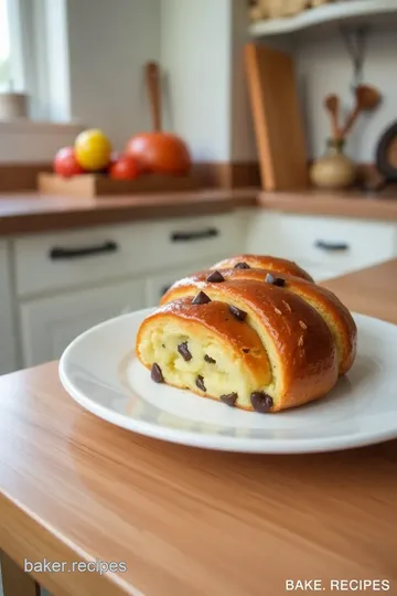 Braided Chocolate Chip Brioche steps