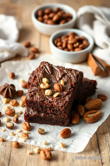 Bake Extra Nutty Dark Chocolate Brownies ingredients