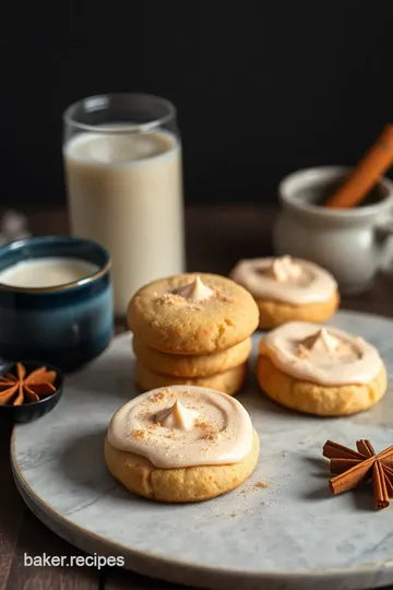 Bake Chai Spice Sugar Cookies with Frosting presentation