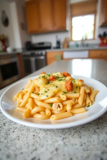 Cheesy Chicken Pasta Bake steps