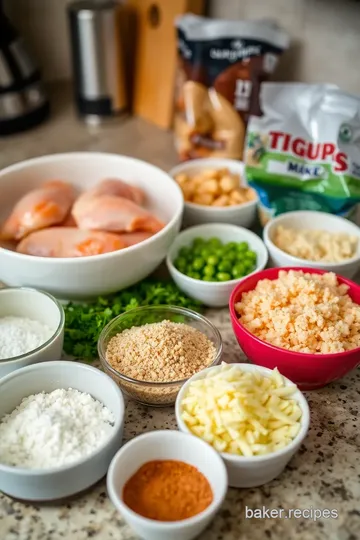 Easy Family Baked Chicken Bites ingredients