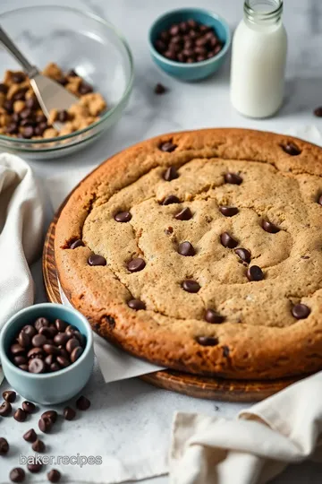 Bake Chocolate Chip Cookie Cake Delight steps