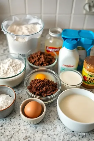 Wake and Bake Cocoa Squares ingredients