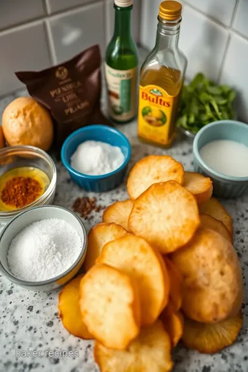 Homemade Baked Crisps Inspired by Lays ingredients