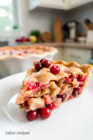 Festive Cranberry-Apple Holiday Pie steps