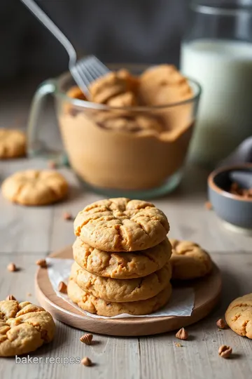 Flourless Peanut Butter Chocolate Cookies steps