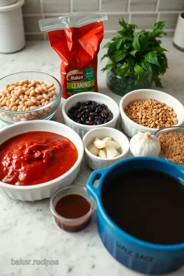 Classic Oven-Baked Beans ingredients