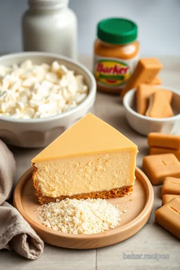 Bake Peanut Butter Butterfinger Cheesecake ingredients