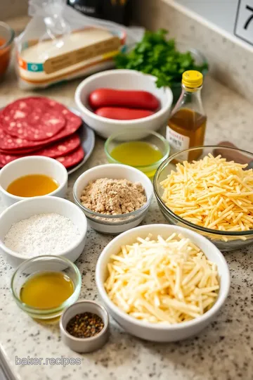 Baked Salami Recipe ingredients