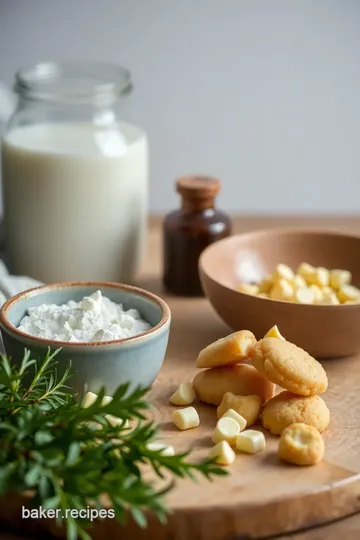 Bake Soft White Chocolate Chip Molasses Cookies ingredients